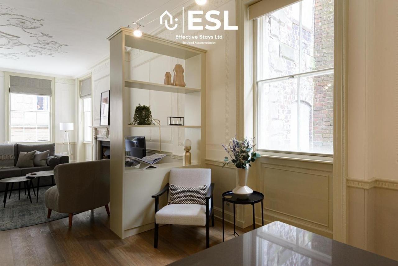 Most Central Luxury Grade 2 Listed Apartment Overlooking Shrewsbury Square - Free Parking Экстерьер фото