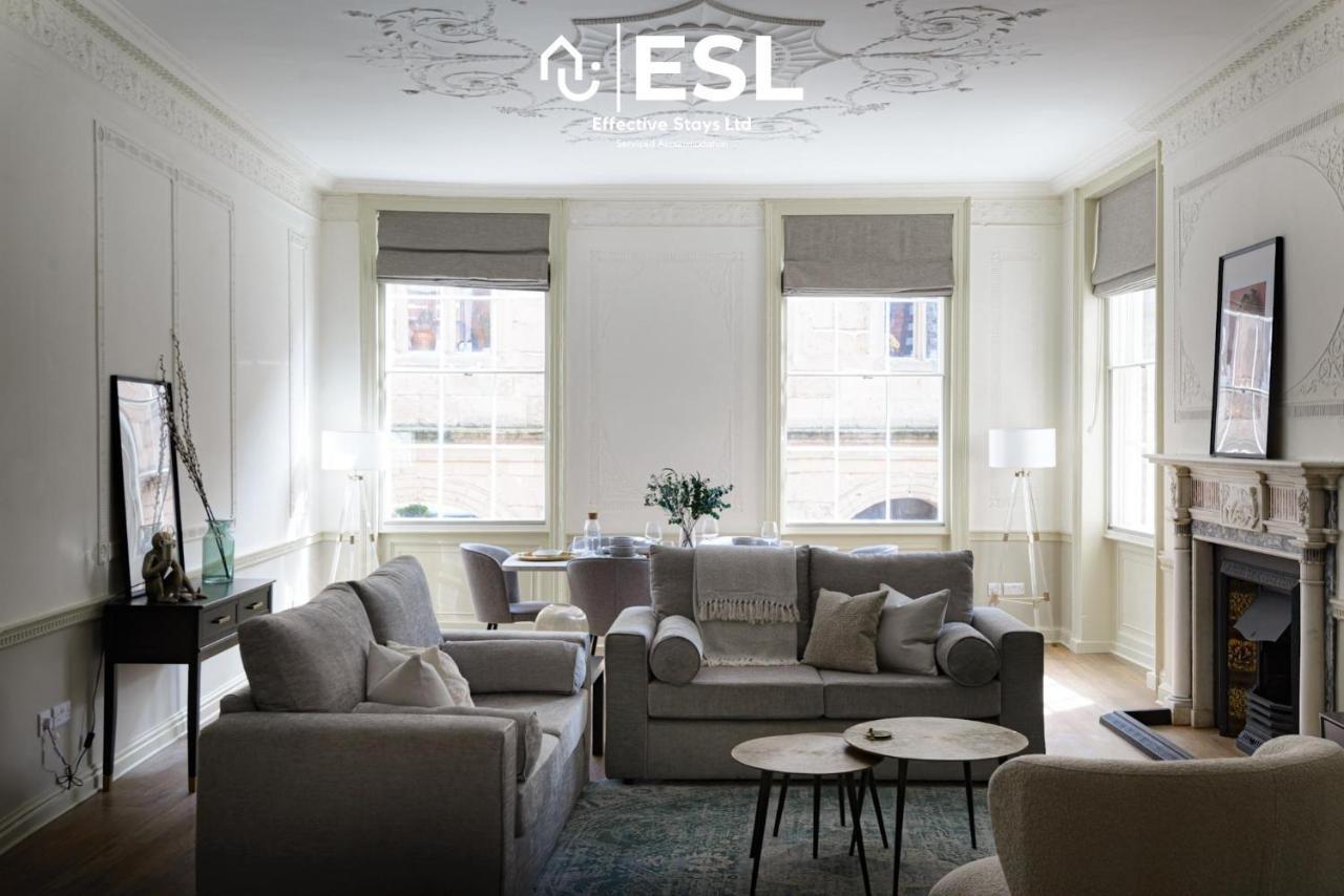 Most Central Luxury Grade 2 Listed Apartment Overlooking Shrewsbury Square - Free Parking Экстерьер фото