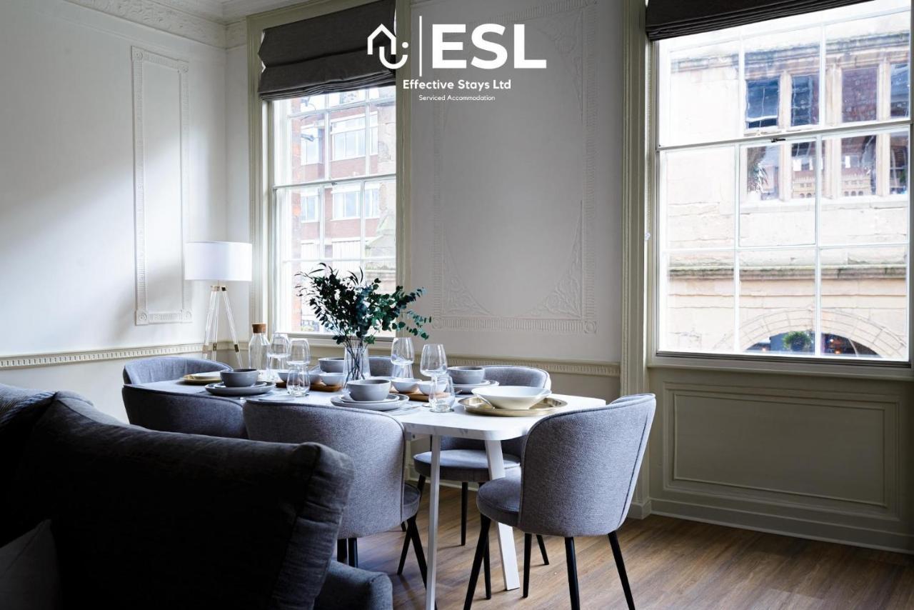 Most Central Luxury Grade 2 Listed Apartment Overlooking Shrewsbury Square - Free Parking Экстерьер фото