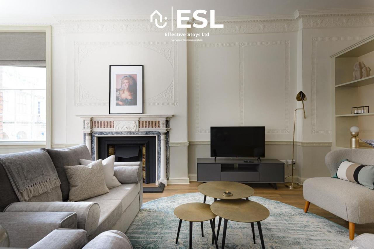 Most Central Luxury Grade 2 Listed Apartment Overlooking Shrewsbury Square - Free Parking Экстерьер фото